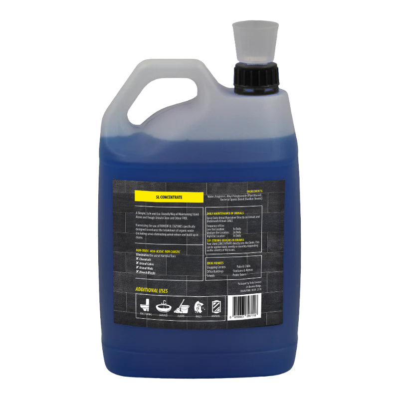 5 Litre Daily Urinal Maintainer Cleaner Deodorizer  CONCENTRATE ($2.40 per Litre Ready2use)