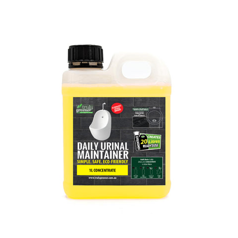 1 Litre Daily Urinal Maintainer Cleaner Deodorizer  CONCENTRATE ($3.50 per Litre Ready2use)