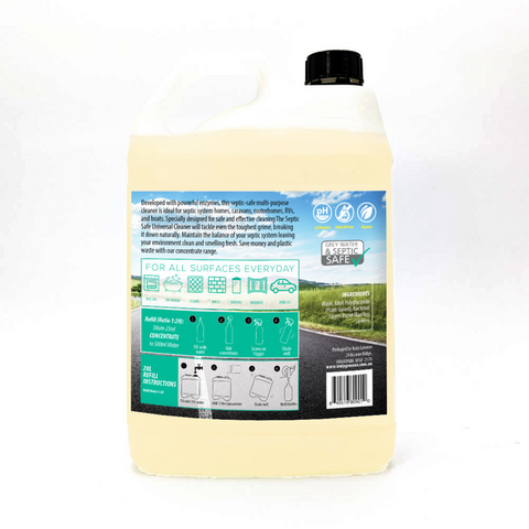 5 Litre Septic Safe Universal Cleaner CONCENTRATE