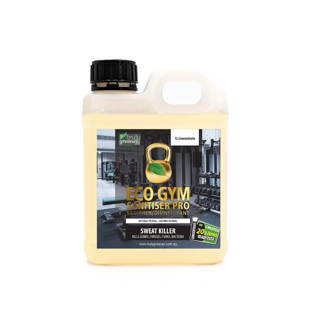1 Litre  CONCENTRATE Eco Gym Sanitiser Pro ($3.50 per Litre Ready2use)