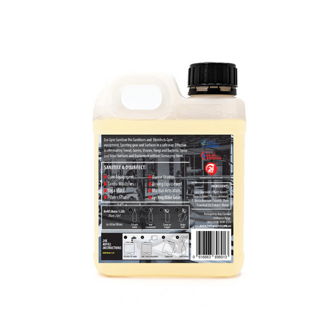 1 Litre  CONCENTRATE Eco Gym Sanitiser Pro ($3.50 per Litre Ready2use)