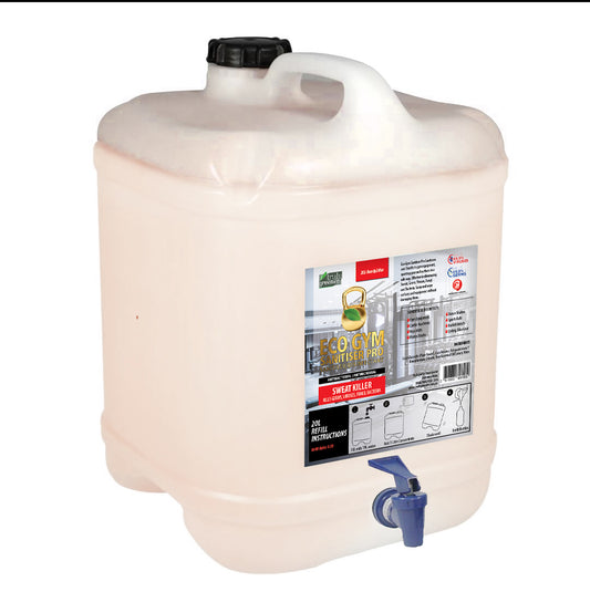20 Litre  Eco Gym Sanitiser Pro ($11.00 per Litre Ready2use)