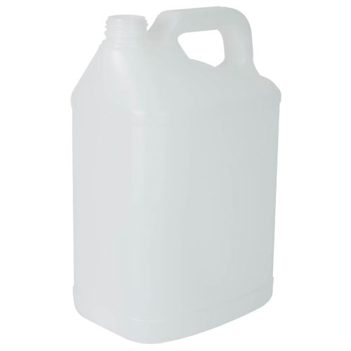 5L Jerry Can Natural + 38mm Black Cap