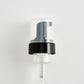 Foaming Pump 42mm with Flat Overcap – Black